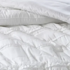 White Quilted King 5-Pc. Comforter Set-Kirkland's Home Shop