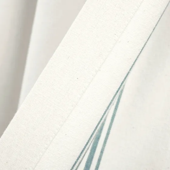 White Stripe Cafe Curtain Panel Set, 24 In.-Kirkland's Home Online