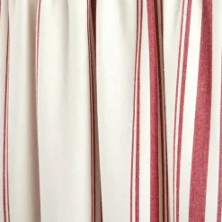 White Stripe Cafe Curtain Panel Set, 36 In.-Kirkland's Home Flash Sale