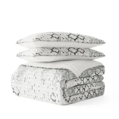 White Trellis Reversible 2-Pc. Twin Quilt Set-Kirkland's Home Shop