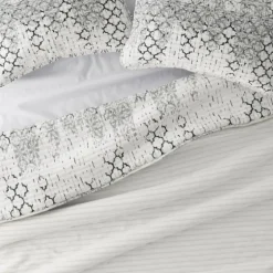 White Trellis Reversible 3-Pc. Queen Quilt Set-Kirkland's Home Discount