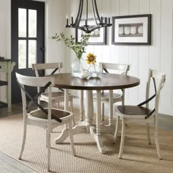 White X-Back Wooden Dining Chairs, Set Of 2-Kirkland's Home Cheap