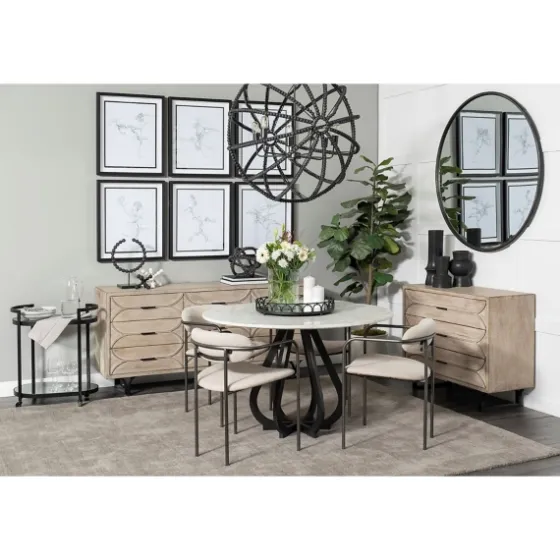 Whitewashed Brown 3-Drawer Wood Chest-Kirkland's Home Store