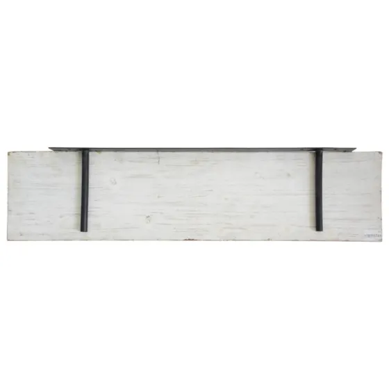 Whitewashed Wood Floating Shelf, 36 In.-Kirkland's Home Sale