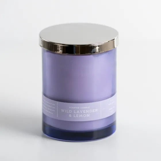 Wild Lavender & Lemon Single Wick Jar Candle-Kirkland's Home Cheap
