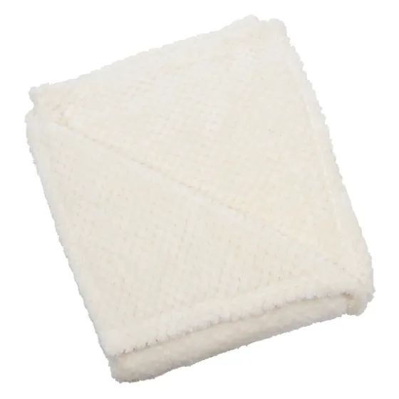 Winter White Heavenly Bubble Throw-Kirkland's Home Clearance