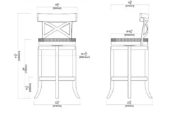 Wirebrushed Wheat Woven Swivel Bar Stool-Kirkland's Home Flash Sale