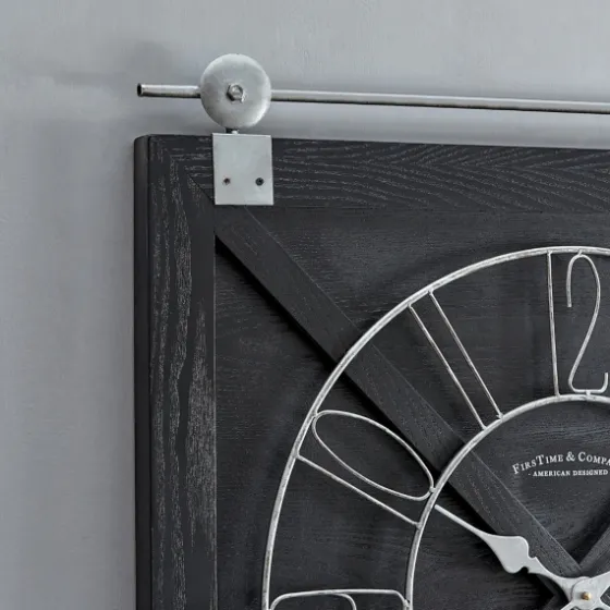 Wood Barn Door Clock-Kirkland's Home Hot