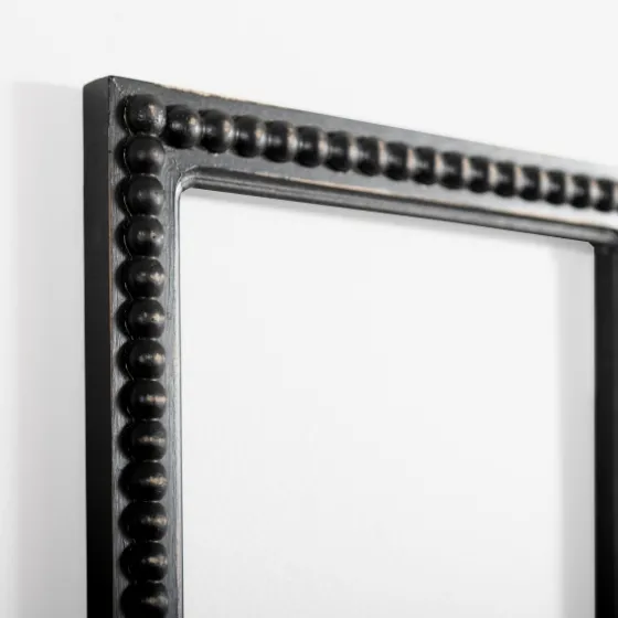 Wood Beaded 6-Pane Window Wall Plaque-Kirkland's Home Fashion