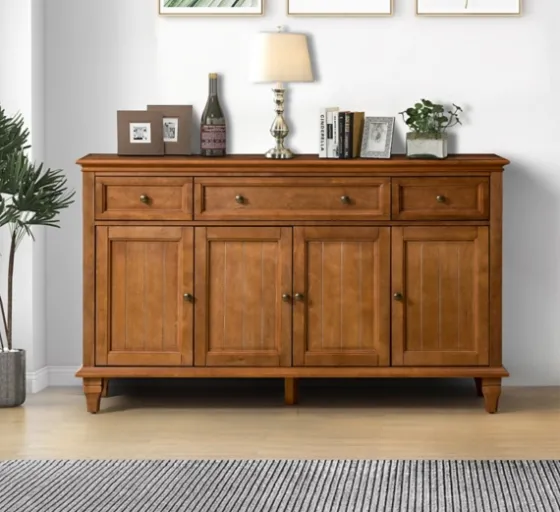 Wood 4-Door Sideboard Cabinet-Kirkland's Home Sale