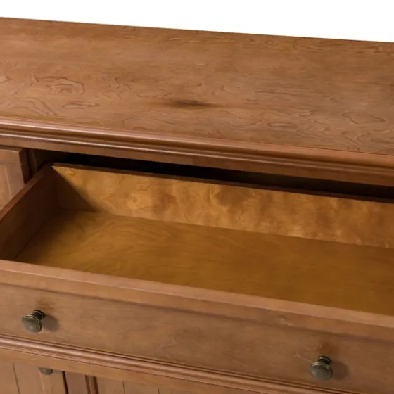 Wood 4-Door Sideboard Cabinet-Kirkland's Home Sale