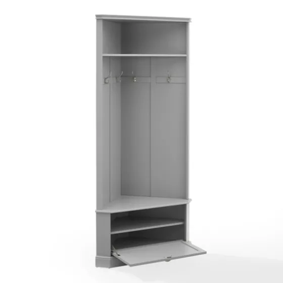 Wood Drop Door Corner Hall Tree-Kirkland's Home Discount