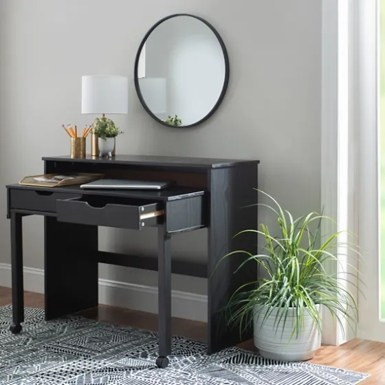 Wood Extendable Desk-Kirkland's Home Best Sale