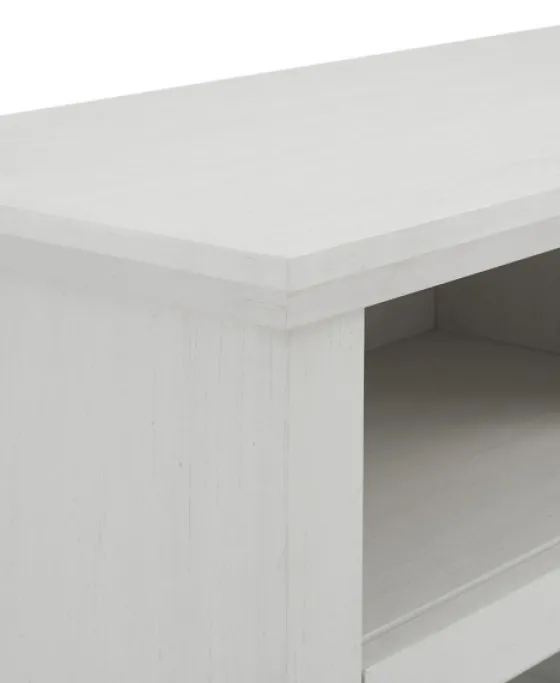 Wood Glass Pane Door Corner Tv Stand-Kirkland's Home Shop
