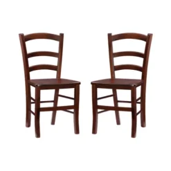 Wood Ladderback Dining Chairs, Set Of 2-Kirkland's Home Best Sale