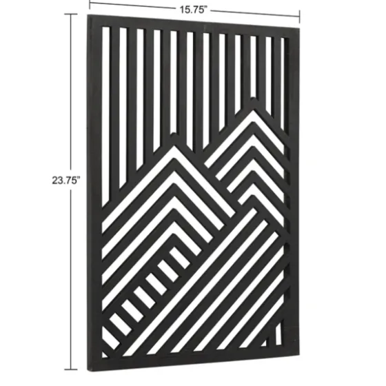 Wood Montour Wall Plaques, Set Of 2-Kirkland's Home Clearance