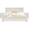 Wood Queen Platform Bed And 2-Nightstand Set-Kirkland's Home Outlet