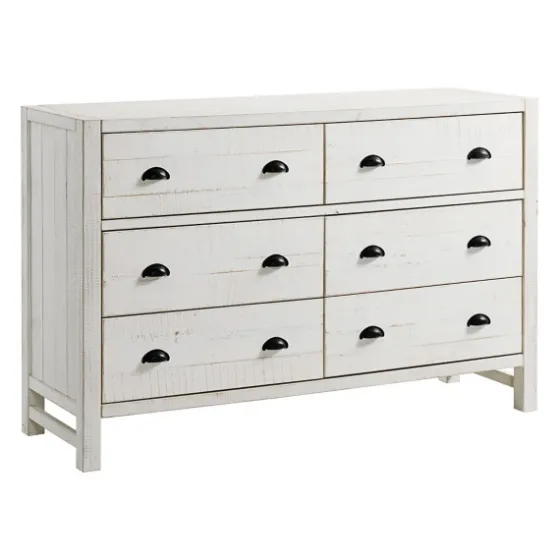Wood Rustic 6-Drawer Chest-Kirkland's Home Cheap