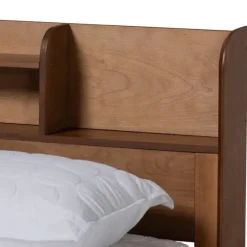 Wood Shelves Queen Platform Bed-Kirkland's Home Shop