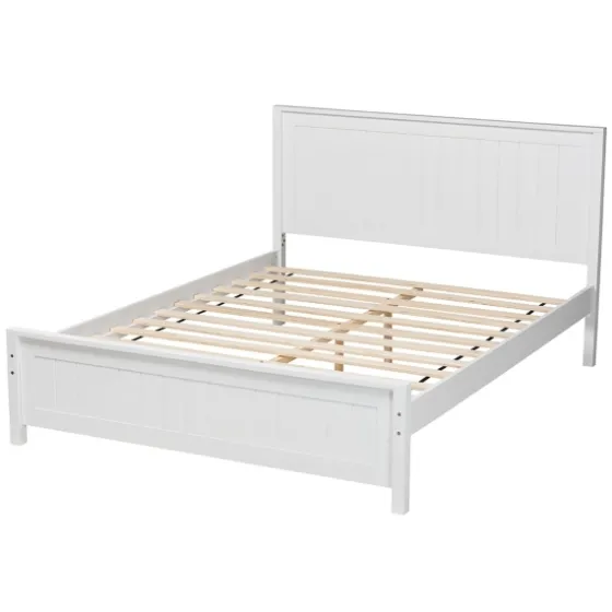 Wood Slatted Full Bed Frame-Kirkland's Home Cheap