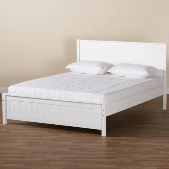 Wood Slatted Full Bed Frame-Kirkland's Home Cheap