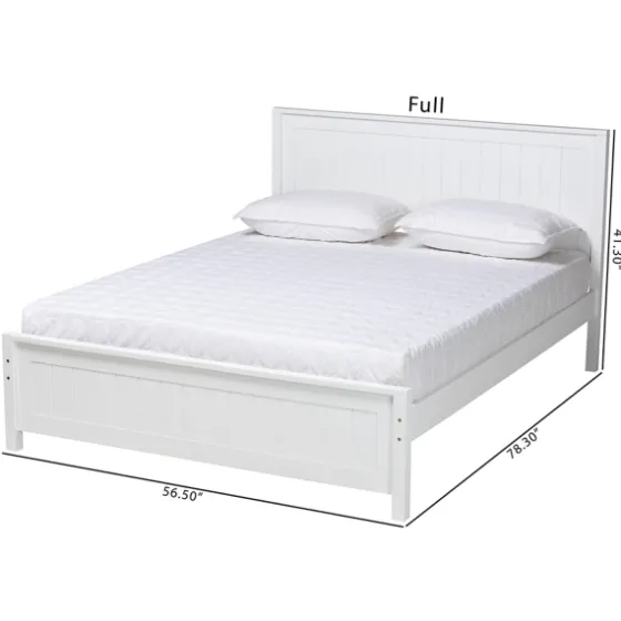 Wood Slatted Full Bed Frame-Kirkland's Home Cheap