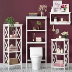 Wood 2-Tier Storage Shelf-Kirkland's Home Flash Sale