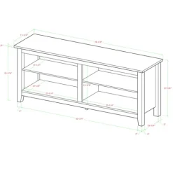 Wood Tv Stand, 58 In.-Kirkland's Home Best Sale