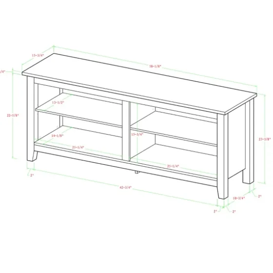 Wood Tv Stand, 58 In.-Kirkland's Home Best Sale