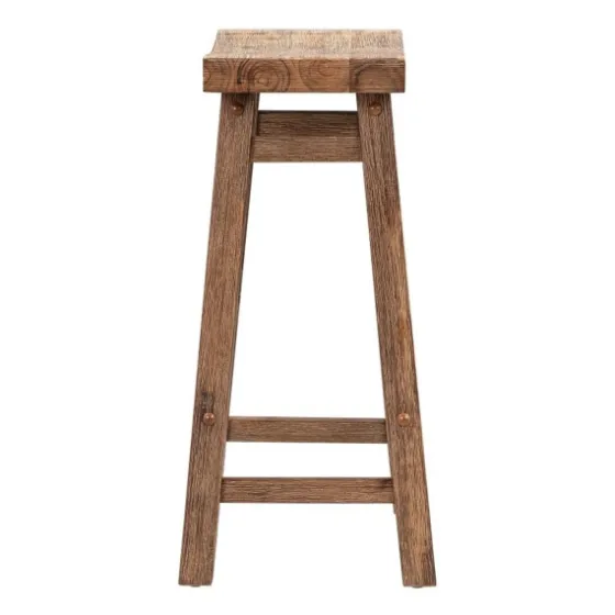 Wooden Saddle Seat Counter Stool-Kirkland's Home Cheap