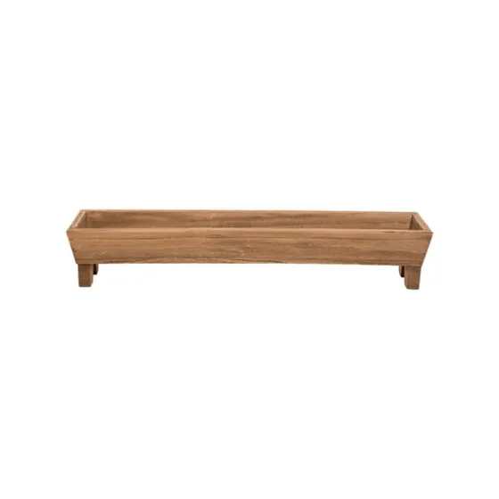 Wooden Trough Long Tray-Kirkland's Home New