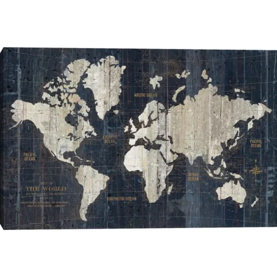 World Map Canvas Art Print-Kirkland's Home New