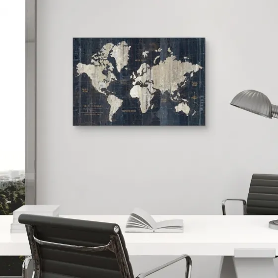 World Map Canvas Art Print-Kirkland's Home New