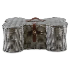 Woven Bone Shaped Basket, 21 In.-Kirkland's Home Fashion