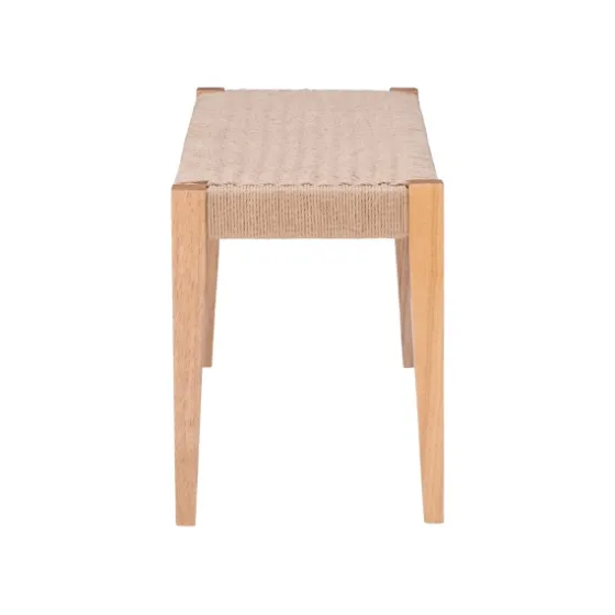 Woven Rope Wood Dining Bench-Kirkland's Home New