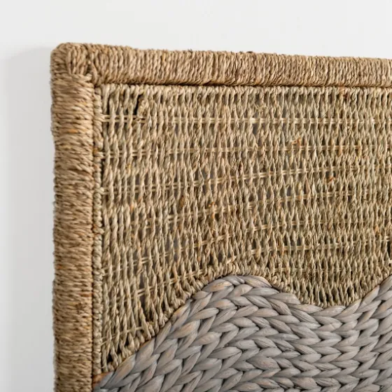 Woven Seagrass Waves Wall Plaque-Kirkland's Home Discount