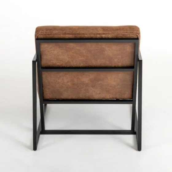 Wyatt Faux Leather Accent Chair-Kirkland's Home Best Sale