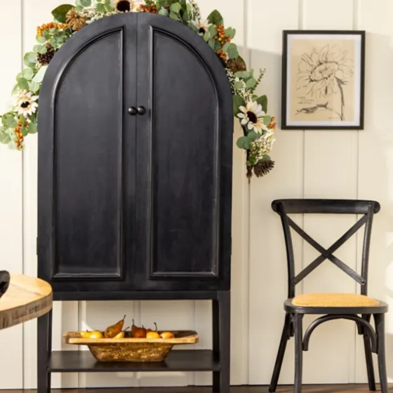 X Frame Cane Seat Dining Chair-Kirkland's Home Clearance