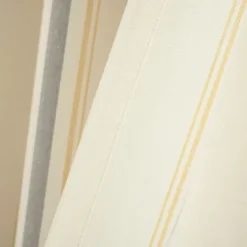 Yellow & Gray Farmhouse Curtain Panel Set, 63 In.-Kirkland's Home Hot