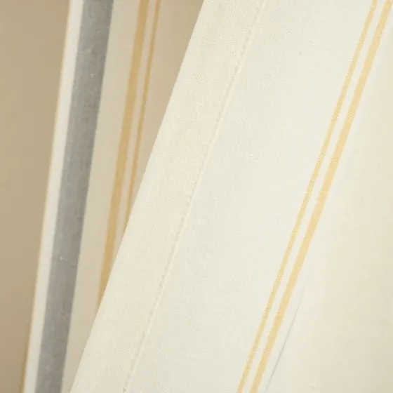 Yellow & Gray Farmhouse Curtain Panel Set, 63 In.-Kirkland's Home Hot