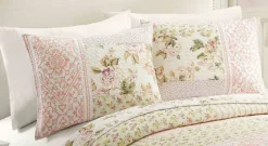 Yellow And Pink Patchwork Blooms King Quilt-Kirkland's Home Flash Sale