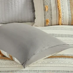 Yellow Striped 3-Pc. Full/Queen Comforter Set-Kirkland's Home Best
